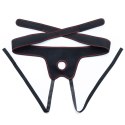 Strap on z dildo Lovetoy czarny 18 cm Lovetoy