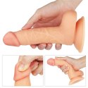 Strapon wibrujący Lovetoy TPE 18 cm Lovetoy