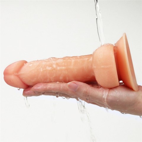 Strapon wibrujący Lovetoy TPE 18 cm Lovetoy