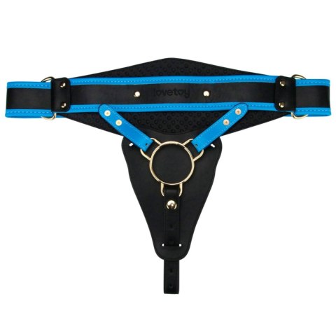 Zestaw strap on wibrujący Lovetoy 22 cm XS/S/M Lovetoy