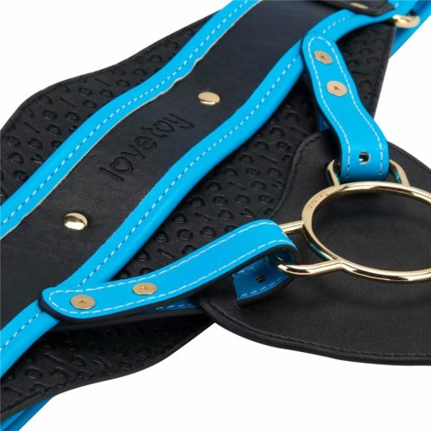 Zestaw strap on wibrujący Lovetoy 23,6 cm USB Lovetoy