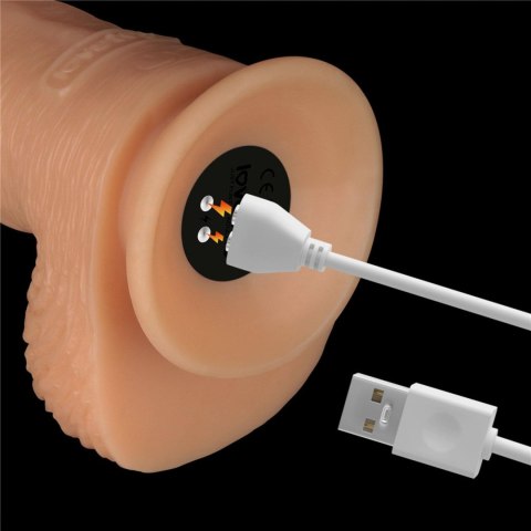 Zestaw strap on wibrujący Lovetoy 24 cm USB Lovetoy