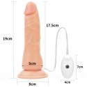 Zestaw strap on wibrujący Lovetoy 7.5 cala Lovetoy