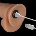 Zestaw strap on z wibracją Lovetoy 20 cm USB Lovetoy