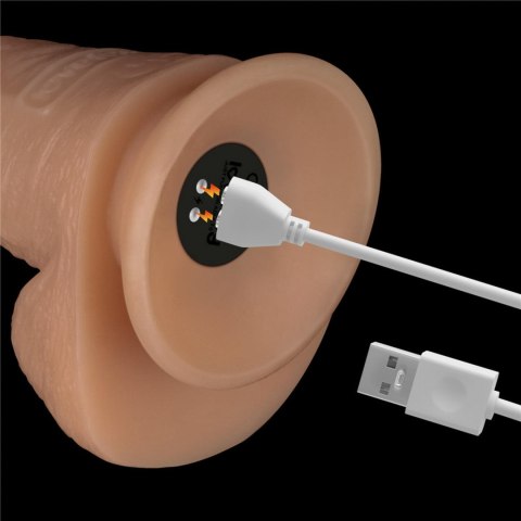 Zestaw strap on z wibracją Lovetoy 20 cm USB Lovetoy