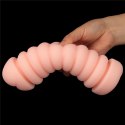 Dwustronny masturbator Lovetoy Virgin Skin TPE 22 cm Lovetoy