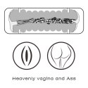 Dwustronny masturbator Lovetoy Virgin Skin TPE 22 cm Lovetoy