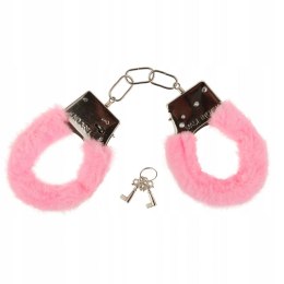 Kajdanki z różowym futerkiem - Love Cuffs Light Pink Grajmy razem