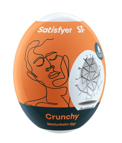 Masturbator Jajko Egg Single (Crunchy) Satisfyer