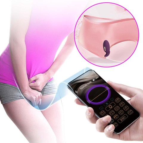 PRETTY LOVE - Jefferson, 12 vibration functions 3 electric shock functions Mobile APP Long-distance Control Pretty Love