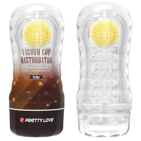 PRETTY LOVE - VACUUM CUP MASTURBATOR Stellar ABS TPR Pretty Love