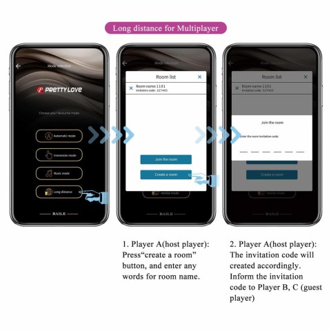 Pretty Love Dora - App Controlled Couple's Vibrator Pretty Love