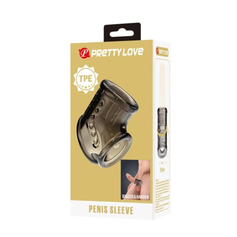 Pretty Love Penis Sleeve - Smoke Pretty Love