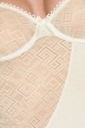 Bielizna-CREDA CHEMISE cream L/XL - Casmir Casmir