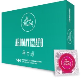 Prezerwatywy-Love Match Arromatizato - 144 pack Love Match