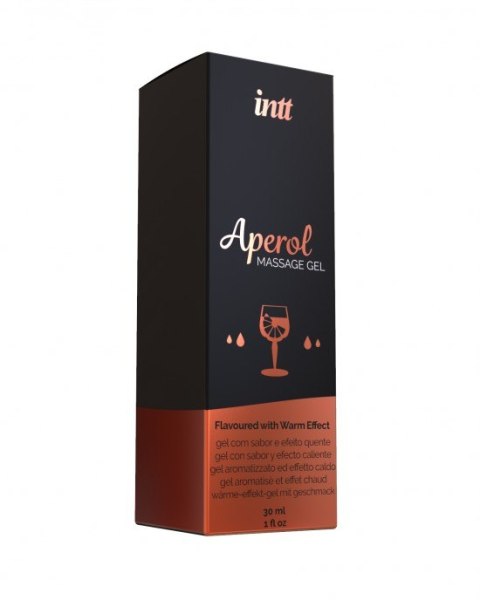 Żel do masażu erotycznego olejek rozgrzewający 30 ml Intt