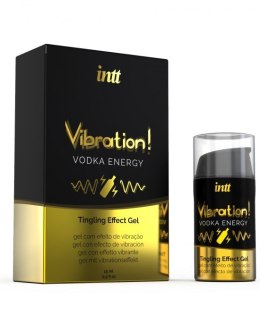Żel stymulujący pobudzający unisex 15 ml Wódka Intt