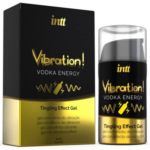 Żel stymulujący pobudzający unisex 15 ml Wódka Intt