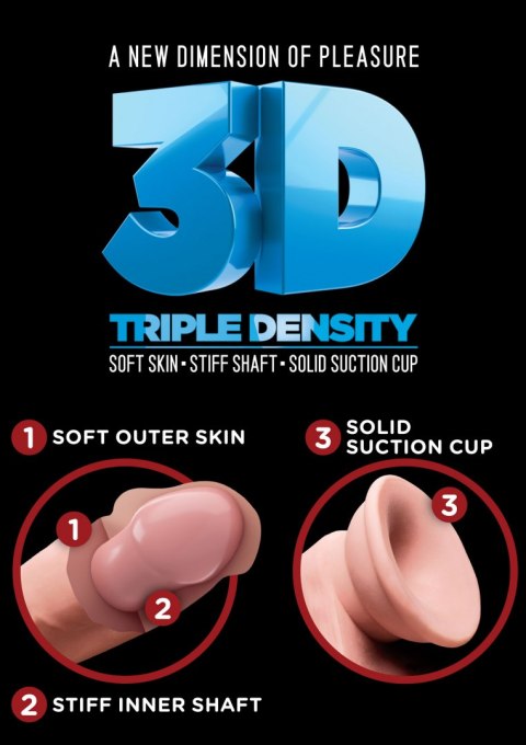 7Inch Triple Density Cock