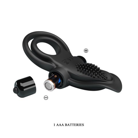 Pierścień erekcyjny wibrujący do łechtaczki PRETTY LOVE