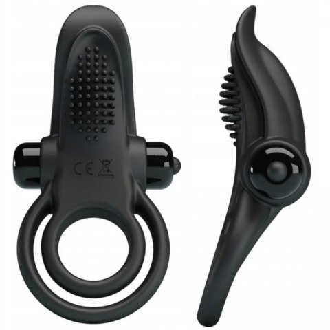 Pierścień erekcyjny wibrujący do łechtaczki PRETTY LOVE