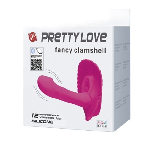 Stymulator łechtaczki z penisem wibrator punkt G Pretty Love