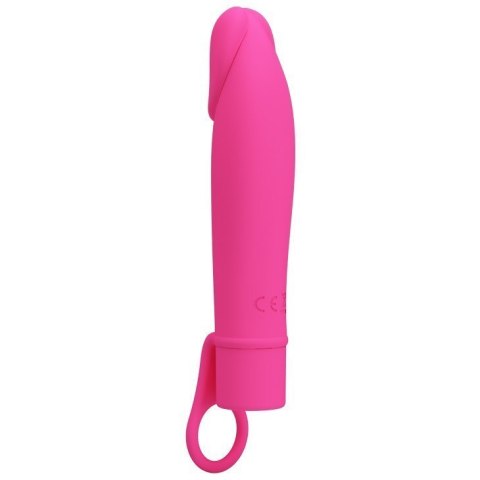 Wibrator klasyczny realistyczny penis 15cm 10 trybów Pretty Love