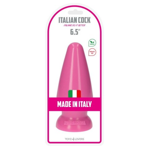 Plug-Italian Cock 6,5"Pink Toyz4lovers