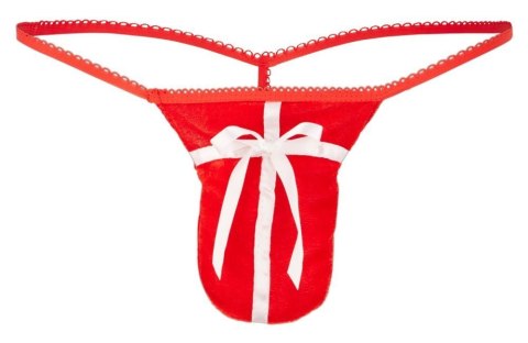 Stringi męskie erotyczne czerwone prezent urodziny Svenjoyment