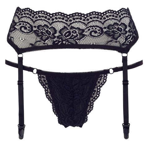 Stringi i pas do pończoch M Cottelli LINGERIE