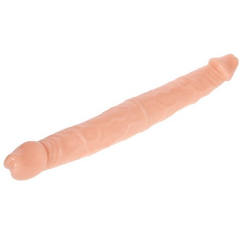 Długie realistyczne dildo 2 końcówki podwójne 37cm