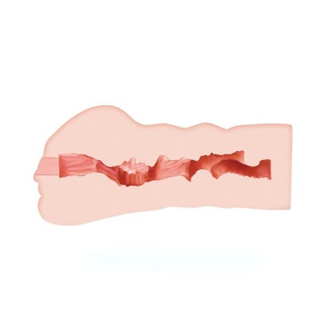 Kompaktowy miękki masturbator sztuczna sex wagina Crazy Bull