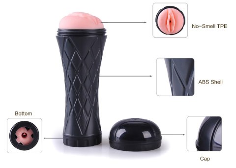 Masturbator-Vagina cyber skin- Latarka Boss Series Power