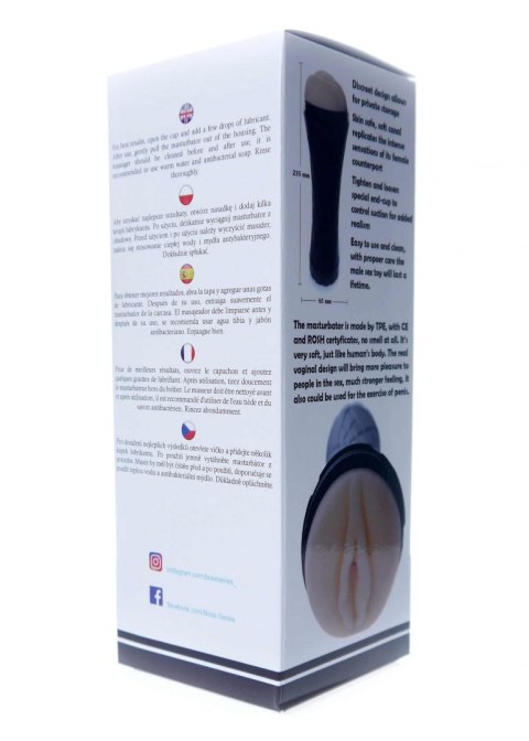 Masturbator-Vagina cyber skin- Latarka Boss Series Power