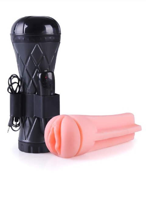 Masturbator-Vibrating Vagina cyber skin- Latarka Boss Series Power