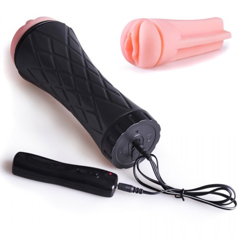 Masturbator-Vibrating Vagina cyber skin- Latarka Boss Series Power