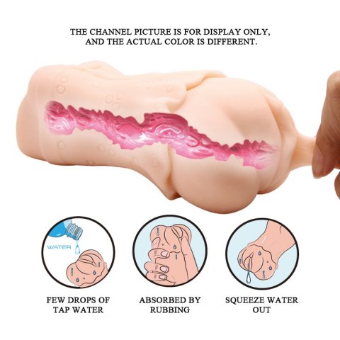 Masturbator realistyczna cipka wagina wibrująca Crazy Bull