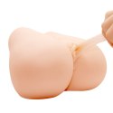 Podwójny realistyczny masturbator pupa wagina sex Crazy Bull