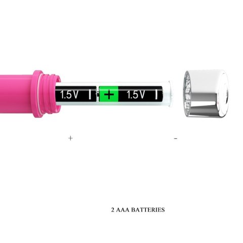 Klasyczny smukły wibrator sex masażer 12trybów 16cm Pretty Love