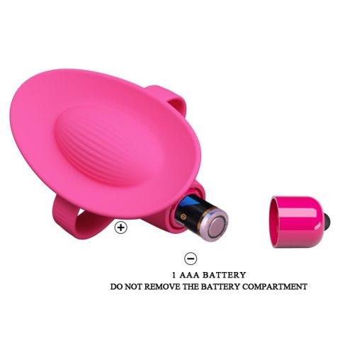 Masażer łechtaczki wibrator na palce 10trybów 9cm Pretty Love