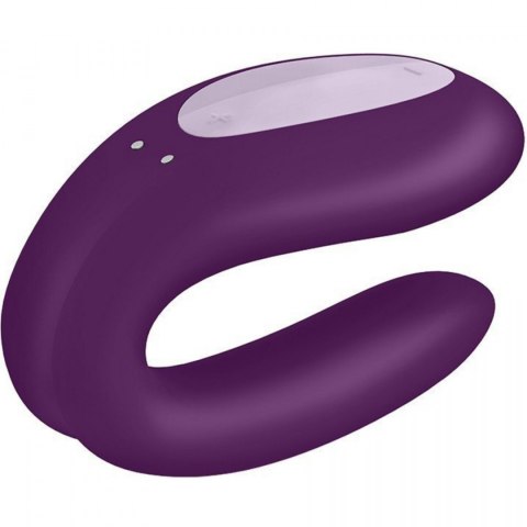 Wibrator - Double Joy Partner Vibrator Violet Satisfyer