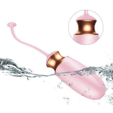 Wibrujące jajeczko ogrzewane z pilotem 10trybów Boss Series Fox