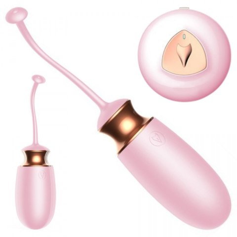 Wibrujące jajeczko ogrzewane z pilotem 10trybów Boss Series Fox