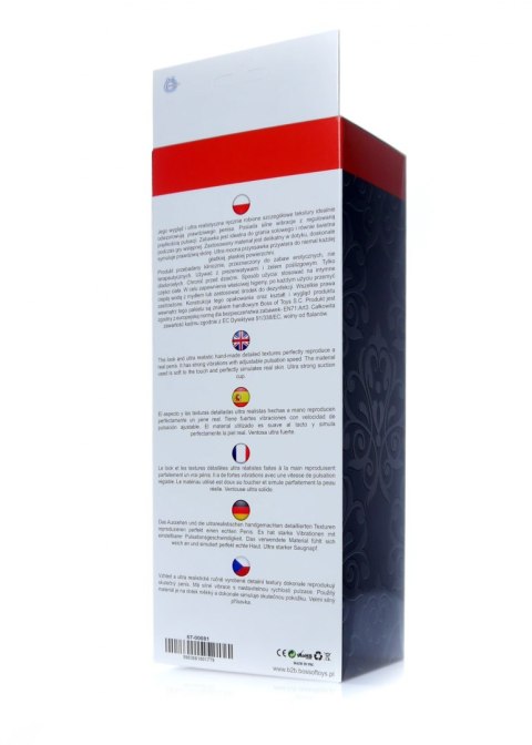 Realistyczny penis uchwyt przyssawka 12trybów