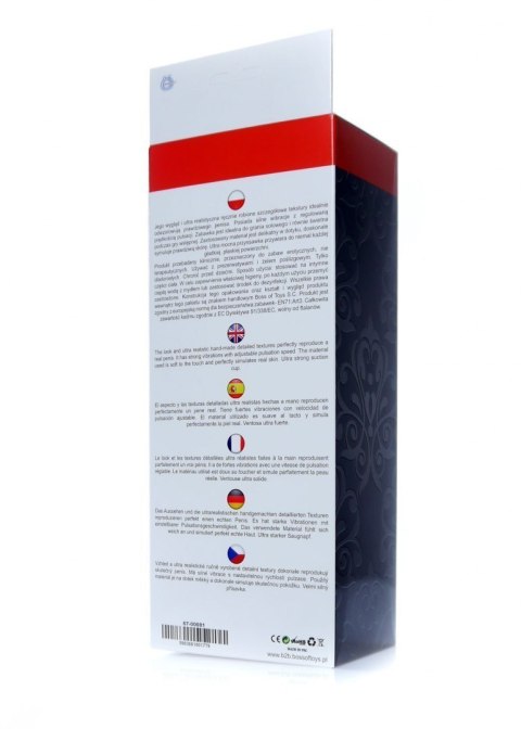 Realistyczny penis uchwyt przyssawka 12trybów