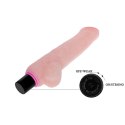 Wibrator realistyczny penis z jądrami 24cm BAILE