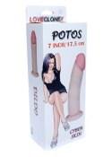 Penis dildo realistyczne przyssawka cyberskóra 20cm Boss Series Real