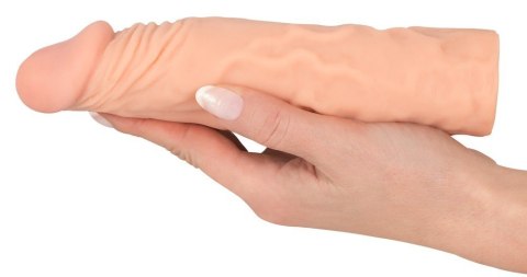 Nakładka na penisa Nature Skin Extension Sleeve+3 Nature Skin