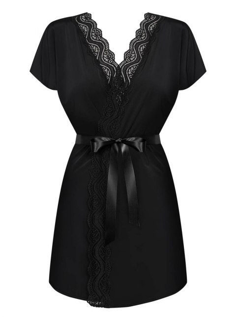 Erotyczny elegancki szlafrok peniuar Diyosa XXL Obsessive