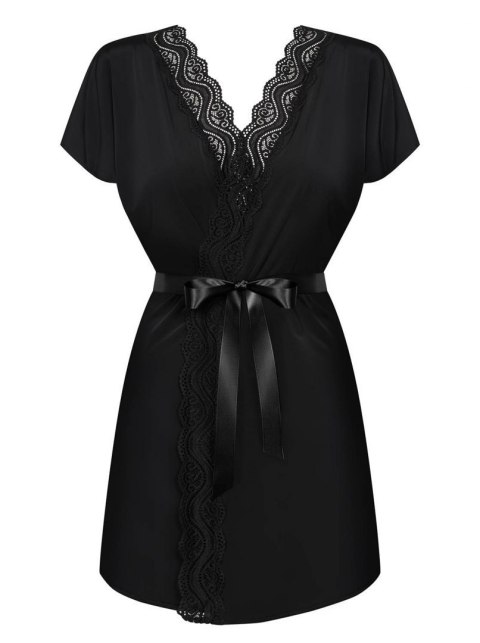 Erotyczny elegancki szlafrok peniuar Diyosa XXL Obsessive